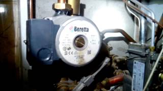 Котел Beretta Mynute 20 Стук Насоса Стучит Water Pump Noise [upl. by Lehctim511]