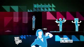 Just Dance  Pictograms Comparison  Womanizer [upl. by Ecniuq627]