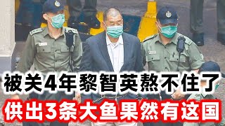 被關了4年，黎智英熬不住了，供出3條大魚，背後果然有美國政府！ [upl. by Allecram]