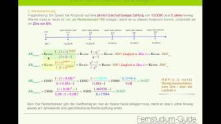 BWL Finanzmathematik [upl. by Atoel]