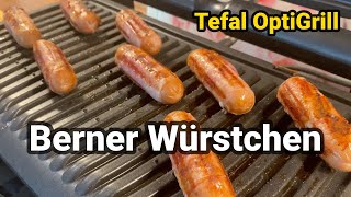 Berner Würstchen im OptiGrill  Berner Würstel [upl. by Gnaig734]