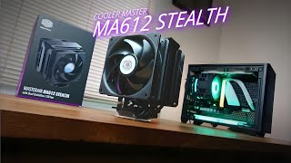 cpu cooler terbaik 2022  Cooler Master MA612 Stealth [upl. by Nazler]