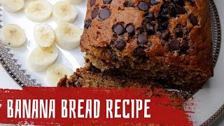 Professional Banana Bread Recipe Moist soft Tasty How to Make Banana Bread😋 [upl. by Marillin468]