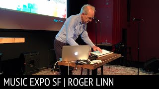 Roger Linn demoing the LinnStrument at Music Expo SF [upl. by Cott]