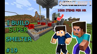 quotMinecraft Super Smelter 20 Smelt 1000 Items in Minutes 🔥⏱️quot [upl. by Perice]