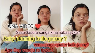 QNA VIDEO ❤️ Tpy haruko Question ko Answer😱 Kati barsa Love Theyo😱 Age Gap 🤔 [upl. by Coppins]