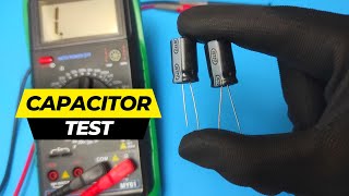 How To Test A Capacitor With A Multimeter StepByStep [upl. by Brost]