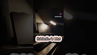 Schindlers List piano cover piano pianocover music schindlerslist [upl. by Nairoc]