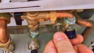 How To Repressurise A Baxi Duo Tec Combi Boiler [upl. by Limaa]