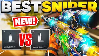 NEW Best Sniper in Warzone Season 4  Incendiary Vs Explosive Ammunition [upl. by Droflim840]