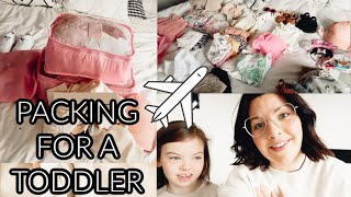 HOW I PACK FOR A BABY  TODDLER  PACKING FOR KIDS  HOW I PACK FOR KIDS [upl. by Nhguavad]