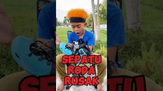 Sepatu Roda Hafizh Rusak‼️🥺😭 [upl. by Aryajay]