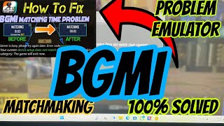 🔥100 how to fixed bgmi emulator MatchMaking Problem⚙️ Device Not match Error Fixed New update 32 [upl. by Weider135]