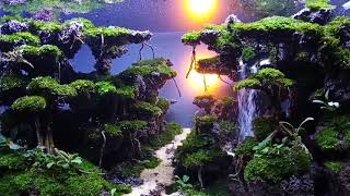 Waterfall aquascape [upl. by Lessard]