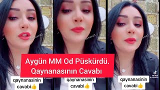 Aygün MM Od PüskürdüQaynanasının Cavabı [upl. by Nylssej534]