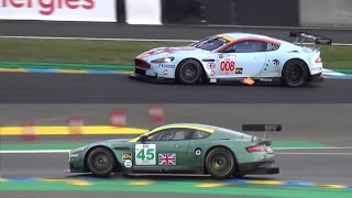 Aston Martin DBR9 GT1 pure Sound Le Mans 2021 [upl. by Opaline491]