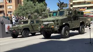 Mejores momentos del Desfile de Día de las Fuerzas Armadas 2022 en Huesca [upl. by Damha842]