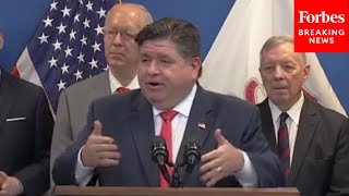 Illinois Governor JB Pritzker Announces New Federal Investments For Illinois [upl. by Lahsiv778]