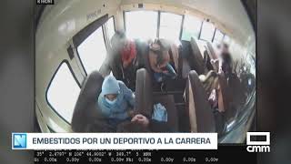 Imágenes impactantes del accidente de un autobús en Nuevo México [upl. by Eiboh]