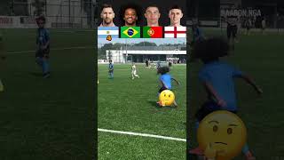 Messi VS Ronaldo VS Marcelo VS Foden Baby  😲 [upl. by Hassadah]