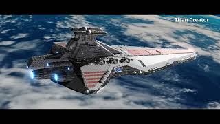 Minecraft 11scale Venator StarDestroyer [upl. by Bornstein438]