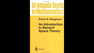 Graduate Texts in Mathematics An Introduction to Banach Space Theory Springer Robert E Megginson [upl. by Llerral809]