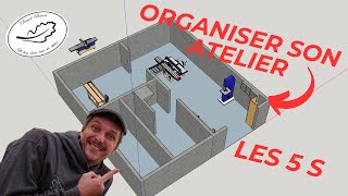 organiser son atelier de menuiserie La methode des 5 s [upl. by Orfield]