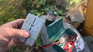 wiring new plug for wood chipper [upl. by Kere]