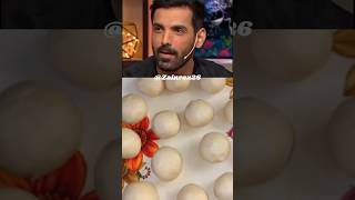 John Abraham Eats Gulab Jamun For 2 Crores 🤣 johnabraham gulabjamun viralrecipe shorts [upl. by Tillfourd177]