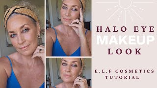 Halo Eye Makeup Look elf Cosmetics Bite Size Eye Shadow [upl. by Llain]