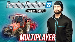 MULTIPLAYER V PRÉMIOVCE  Farming Simulator 22 Premium Expansion 08 [upl. by Yazbak]