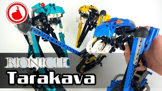 Lego Bionicle Rahi Review Tarakava 2001 Set and Lore [upl. by Annawal]