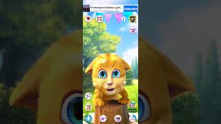 Ginger cat talkingtomfunnybox talkingtomfunbox relaxingunbox funnytoyboxfungames talkingtoy [upl. by Aieki]