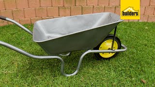 How to replace the wheel on your wheelbarrow [upl. by Tomaso33]