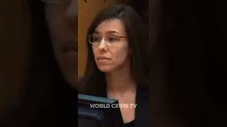 Jodi Arias reacting to her guilty verdict in court [upl. by Annauqal616]