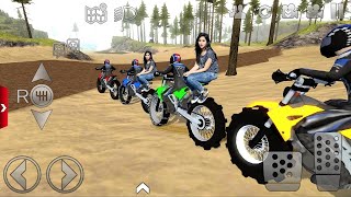 Extreme Dirt Motocross Multiplayer Mud Racing Impossible Driving Android Gameplay Offroad Outlaws [upl. by Shult659]