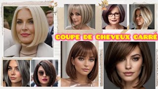 Transformez votre Look avec la Coupe Carré  Styles Conseils et Astuces Incontournables [upl. by Saravat]