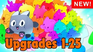 Unlocking Upgrades 125 1 in 55k RNG  ROBLOX Pets Go [upl. by Josepha428]