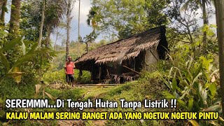 Pemberani ‼️ Puluhan Tahun Tinggal Menyendiri Di Gubuk Kecil Tengah Hutan Tanpa Listrik [upl. by Dnana]