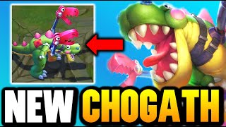 THERES A NEW CHOGATH SKIN AND ITS HILARIOUS BECOME A GIANT TOY [upl. by Naitirb]