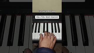 ESCALERA AL CIELO PIANO TUTORIAL [upl. by Mahala]