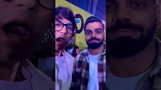 Aaj Finnally Virat Kohli Se Mil Gye  souravjoshivlogs vlog shortsfeed funny viratkohli ipl [upl. by Yellhsa]