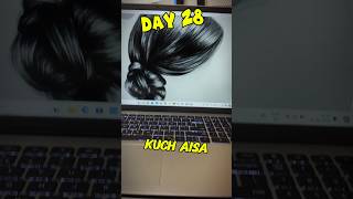 🤯1 min me banana sikho hair😱 problem solved😳DAY28ytshortsshortsyoutubeshortstrendingshorts [upl. by Lleval494]