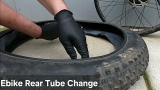 How To Change The Rear Tube On An Electric Bike  2024 Wired Freedom [upl. by Spracklen]