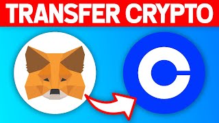 How to Transfer from MetaMask to Coinbase 2021 [upl. by Harrell]