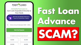 Fast Loan Advance Review  Legit or Scam [upl. by Adyan701]