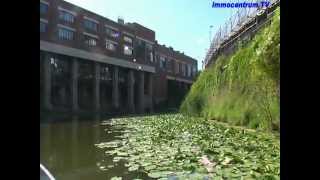 LeipzigPlagwitz⚓⛵🛶Bootsfahrt entlang d weissen ElsterKarlHeineKanal Sachsen  Video [upl. by Serilda344]