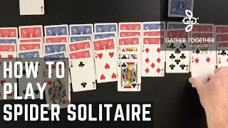 How To Play Spider Solitaire [upl. by Parke]