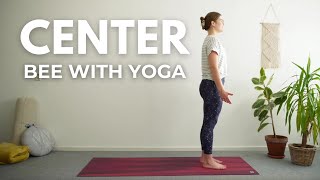 15 Min Yoga to Center and Energize [upl. by Warfore683]