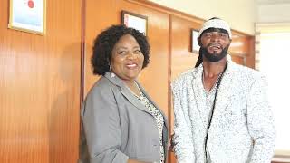 Mama Ida Odinga Behind The Scenes video Shooting [upl. by Brunk]